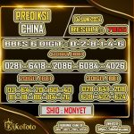 PREDIKSI CHINA