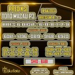 PREDIKSI TOTO MACAU P3