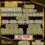 PREDIKSI TOTO MACAU P3