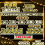 PREDIKSI TOGEL TOTO MACAU P1 13 JULI 2024