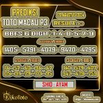 PREDIKSI TOTO MACAU P3