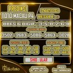 PREDIKSI TOTO MACAU P4