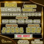 PREDIKSI TOTO MACAU P4