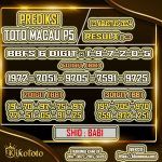 PREDIKSI TOTO MACAU P5