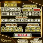 PREDIKSI TOTO MACAU P3