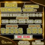 PREDIKSI TOTO MACAU P4