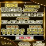 PREDIKSI TOTO MACAU P5