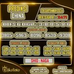 PREDIKSI CHINA