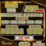 PREDIKSI PREDIKSI CHINA