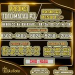 PREDIKSI TOTO MACAU P3